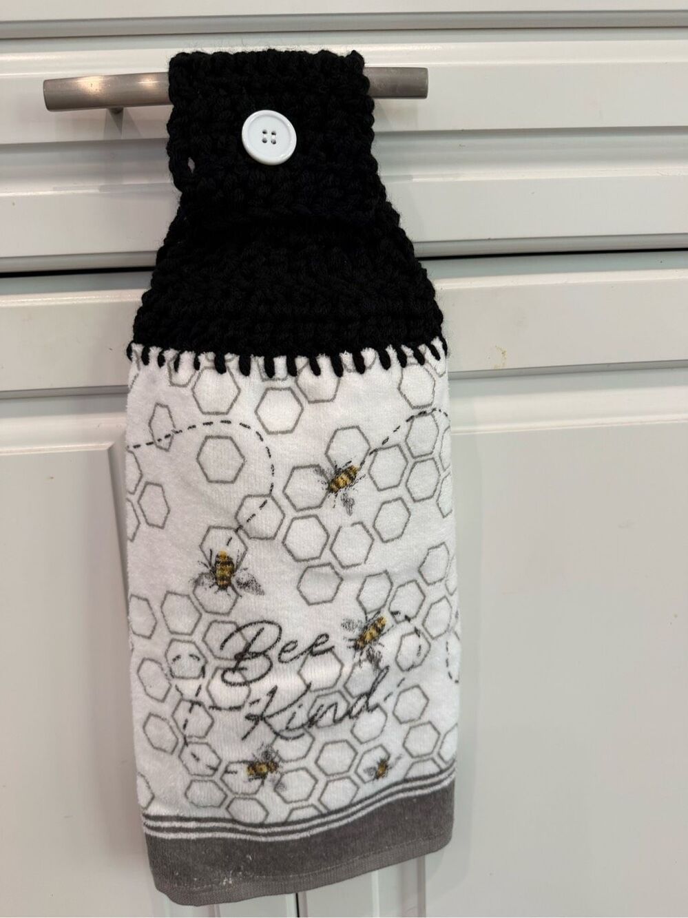 Crochet Top Kitchen Towel-Bee Kind